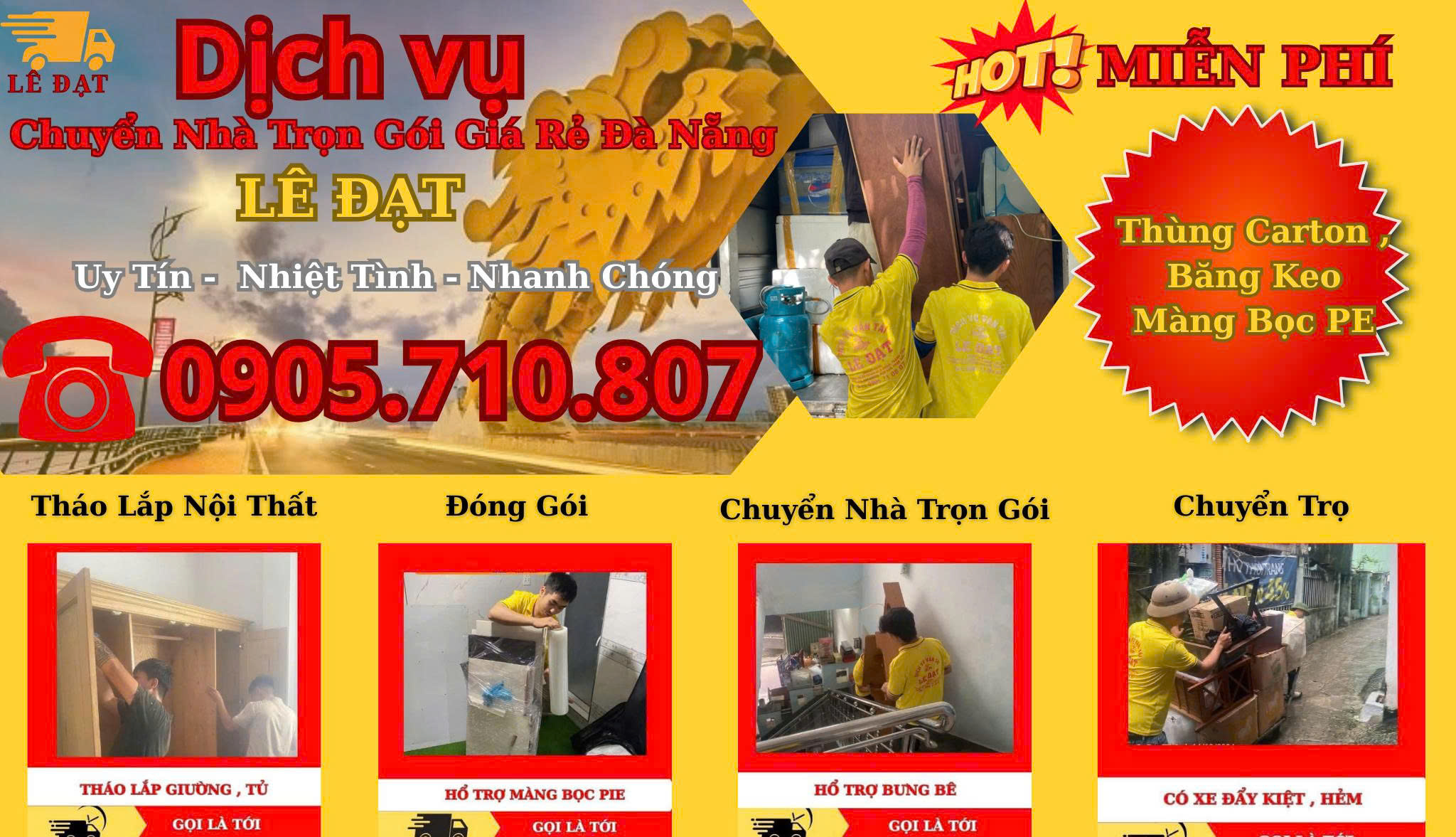 Đội ngũ Lê Đạt tại hiện trường